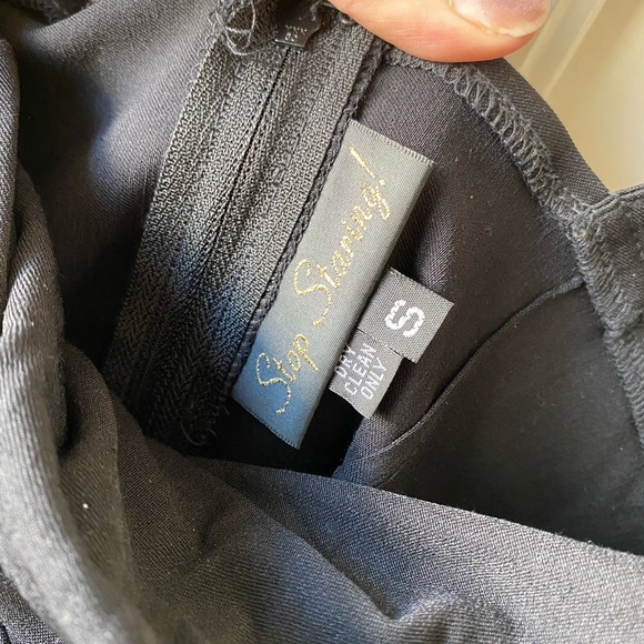 Stop Staring Billion Dollar Baby Dress Black Small - Picture 5 of 12